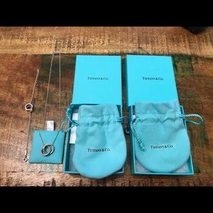 Tiffany 1837 Interlocking Pendant & Bracelet